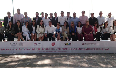 Durante la reunión se llevó a cabo el “Lanzamiento de Becas SPAMEX Online para los Tecnológicos Nacionales de México por el Imjuve y el Iimi”.
