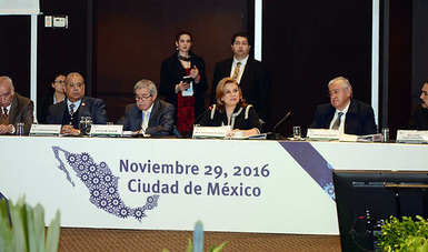 Secretaria Arely Gómez en su participación en la VII Reunión Plenaria del Sistema Nacional de Fiscalización