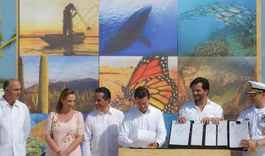 El Presidente de la República, Enrique Peña Nieto, decretó 4 nuevas Áreas Naturales Protegidas y 5 Zonas de Salvaguarda