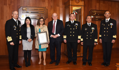 Recibe certificación de la Norma Mx-R-025-SCFI-2015 de igualdad laboral y no discriminación en la Secretaría de Marina