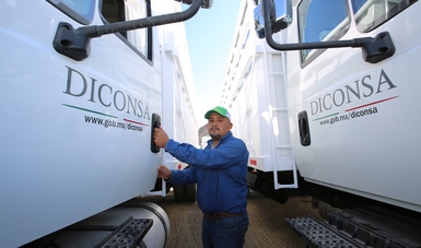 Sustituye Diconsa flota vehicular para brindar mejor servicio a comunidades abastecidas con el Programa de Abasto Rural