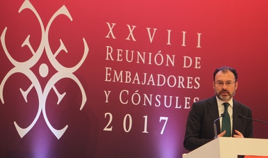 El Secretario de Relaciones Exteriores Luis Videgaray refrenda el compromiso de la Cancillería en materia de protección a los Derechos Humanos 