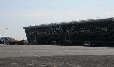 El Aeropuerto Internacional de Puebla, “Hermanos Serdán”, registró balance positivo de pasajeros, operaciones y carga aérea durante 2016