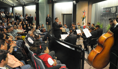 El Sindicato Nacional de Cultura organizó concierto con la Camerata Instrumental de México