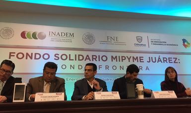 El INADEM entrega recursos del Fondo Solidario MIPYME Juárez