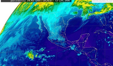 Se prevé tormentas fuertes en Baja California, Oaxaca, Tabasco y Chiapas
