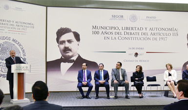 Foro "Municipios, Libertades y Autonomía: 100 años del Debate del Artículo 115 en la Constitución de 1917"