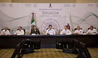 Reunión de Seguridad Sinaloa

