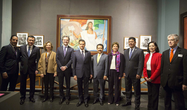 Inauguración de la exposición Constitución Mexicana 1917-2017; imágenes y voces