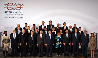 El Secretario Luis Videgaray participa en la Reunión de Ministros de Relaciones Exteriores del G20     