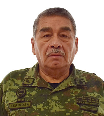 General de División Diplomado de Estado Mayor
Dagoberto Espinosa Rodríguez