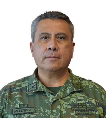 Coronel Justicia Militar y Licenciado Julio César Meléndez García. 
