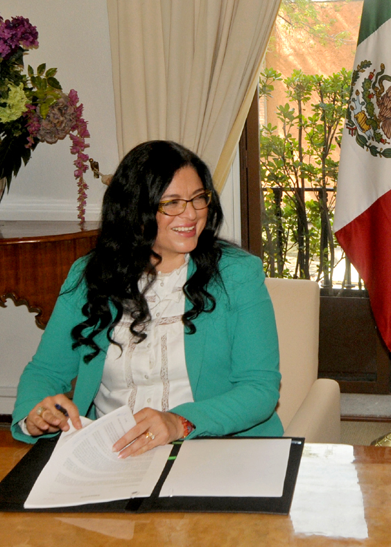 Alejandra Frausto Guerrero. Secretaria de Cultura 